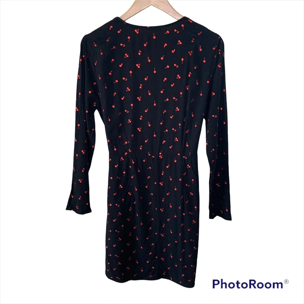 Rails Lola Metallic Cherries Wrap Dress - Picture 5 of 9